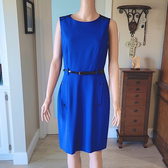 Classy Blue Dress - Picture 1 of 1